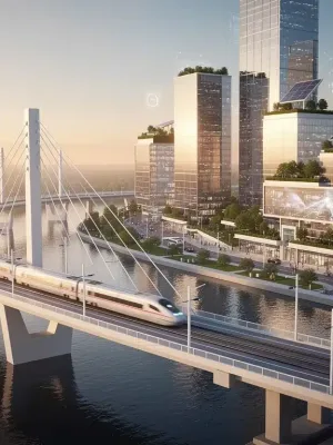 Modern infrastructure projects symbolizing the impact of the 2026 Infrastructure Bill.