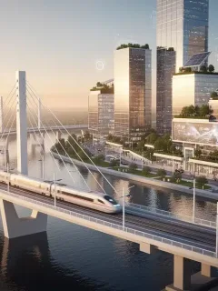 Modern infrastructure projects symbolizing the impact of the 2026 Infrastructure Bill.