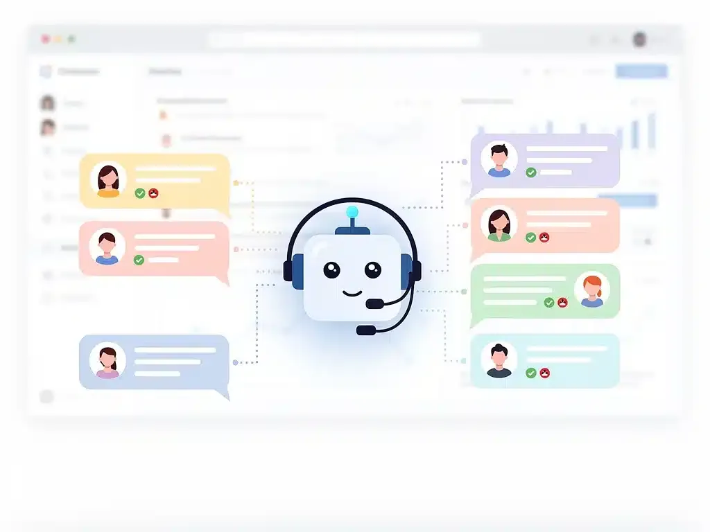 Chatbot automating customer service for small businesses