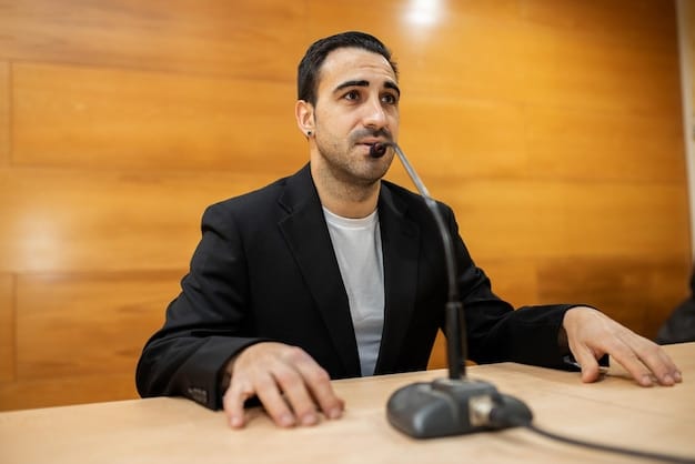 A legal counsel advising an American business executive on Peruvian labor law compliance during a videoconference.