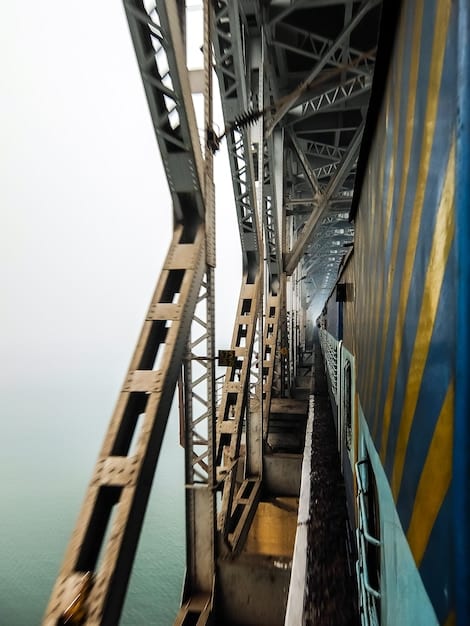 A cargo ship loaded with containers at a port in Peru, ready to transport copper and other mined resources to various countries, highlighting the logistical aspects of exporting raw materials.