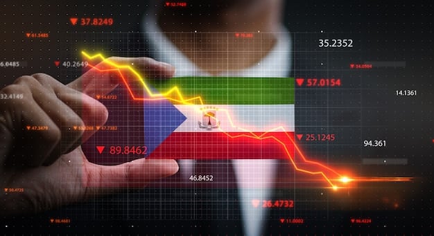 A graph depicting upward financial trends, superimposed on a map of Peru. The graph represents growth and positive financial indicators, symbolizing the potential for investment and economic development in the country.