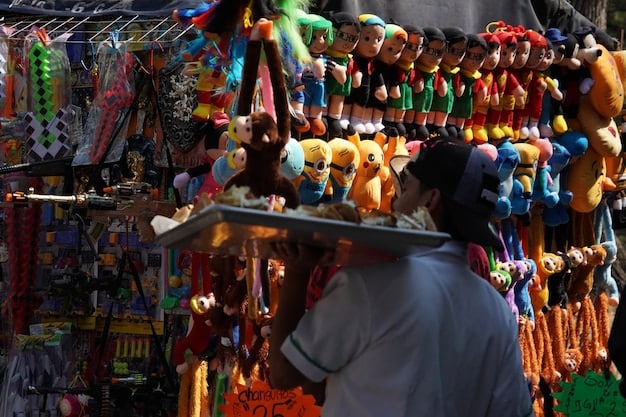 A traveler standing in a bustling marketplace in Cusco, Peru, surrounded by colorful textiles, local vendors, and a vibrant display of Peruvian culture.