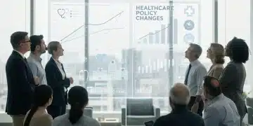 2026 Healthcare Policy Updates: 4 Major Changes Impacting You Diverse individuals reviewing 2026 healthcare policy updates on a screen