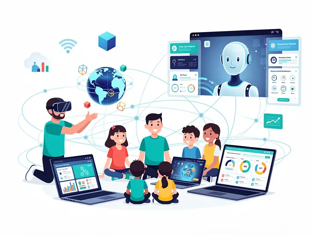 Digital learning tools and platforms transforming educational experiences.