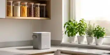 The 2026 Guide to Sustainable Living: 6 Easy Changes for a Greener Home Eco-friendly kitchen with smart composting and reusable containers for sustainable living