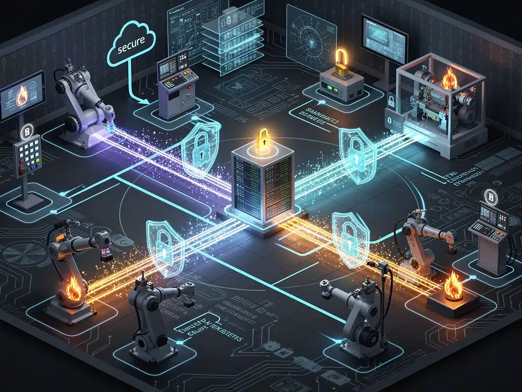 Secure data encryption and integrity in industrial IoT systems