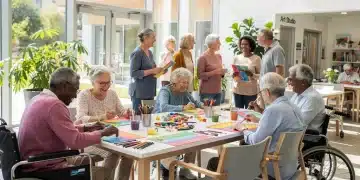 Aging in America: 6 Social Innovations for Seniors in 2026 Seniors engaging in community activities, representing social innovation